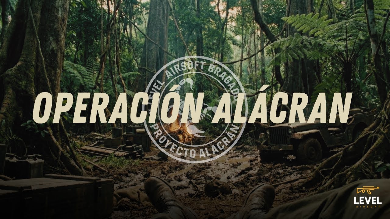 DEBUT DEL PROYECTO ALACRANA🦂 | NUEVO MAPA AIRSOFT TEAM LEVEL