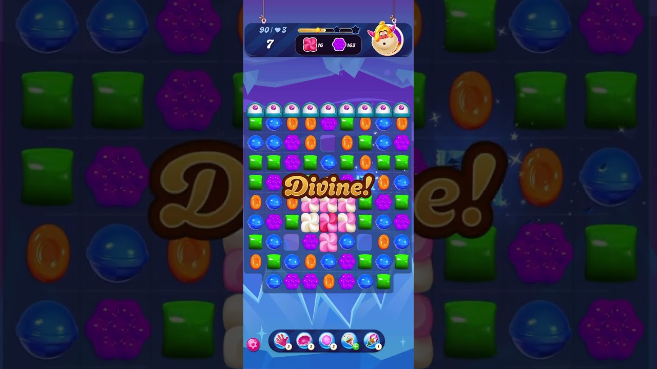 How to use booster || candy crush level 90 || Candy Crush Saga 🍭