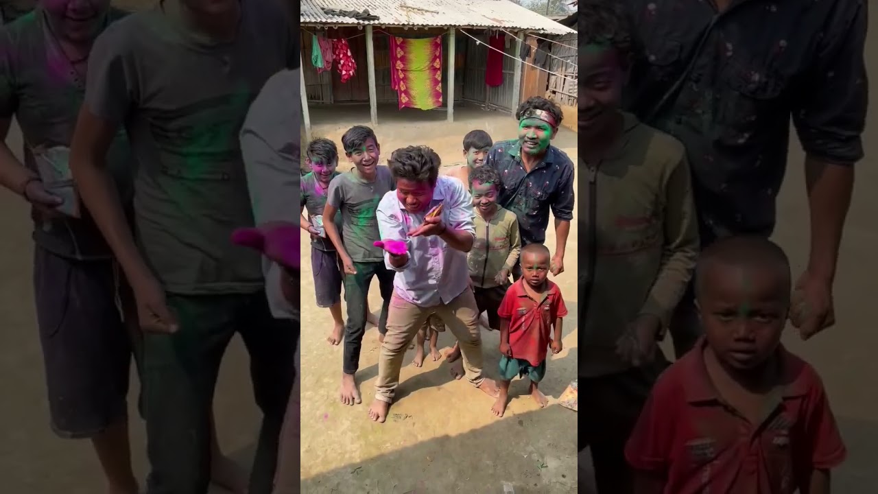 Samita Bhabi Ko Holi Lagane Aaya 🙄😂😁 #funny #viral #shorts