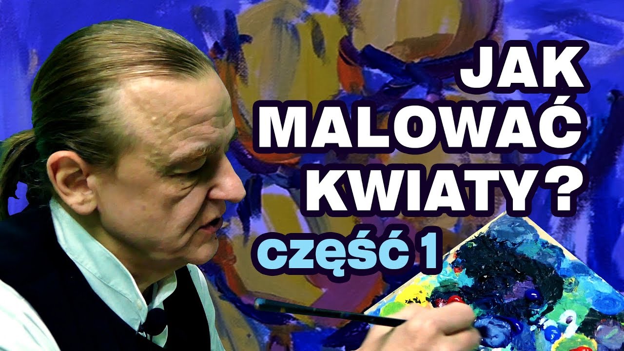 JAK MALOWAĆ KWIATY? ŻÓŁTE TULIPANY część 1 [vlog 