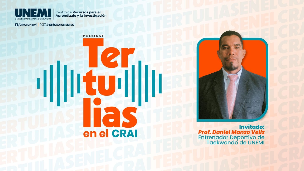 Tertulias en el CRAI | Prof. Daniel Manzo Veliz