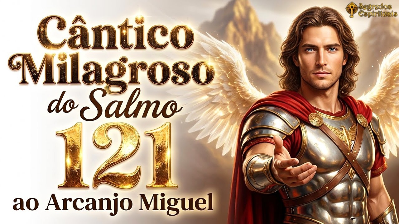 Chorei Demais ao Ouvir Este Cântico do Salmo 121 ao Arcanjo Miguel ✨ Socorro Urgente - 777 Efatá