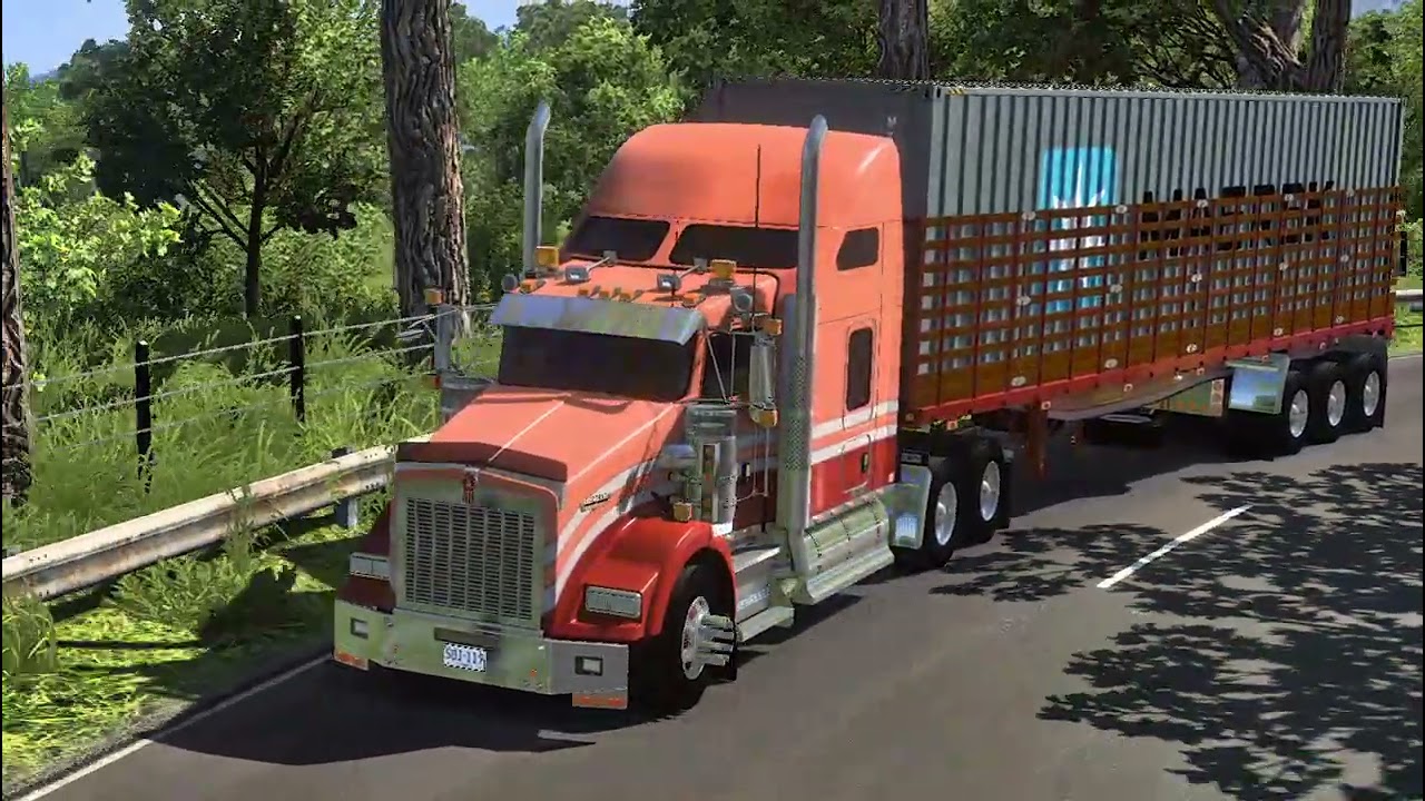 BAJANDO SANTA BARBARA CON ISX 450/ KW AERO-CAB
