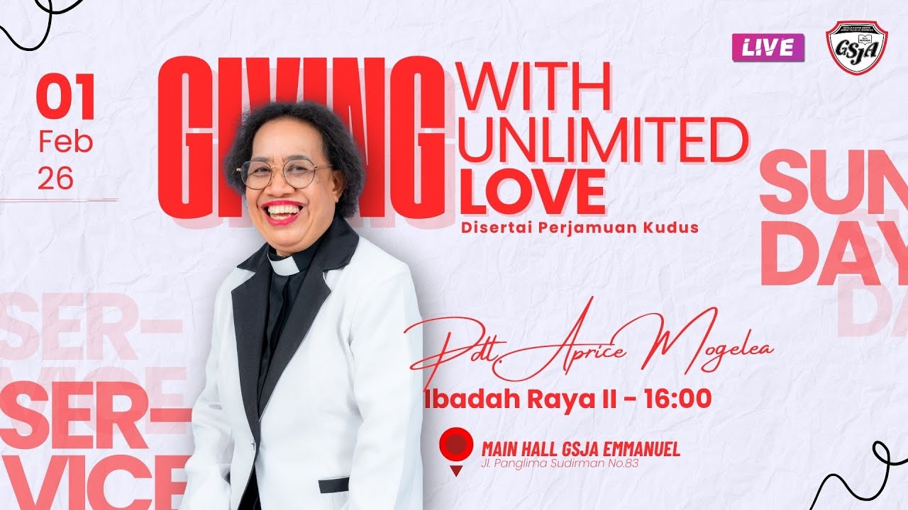 KU KORBANKAN NYAWAKU UNTUKMU || IIBADAH RAYA 2 - GSJA EMMANUEL KARANGPLOSO || 01 Feb 26