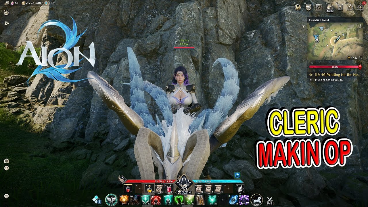 UPDATE MINGGU INI CLERIC MAKIN OP - AION2