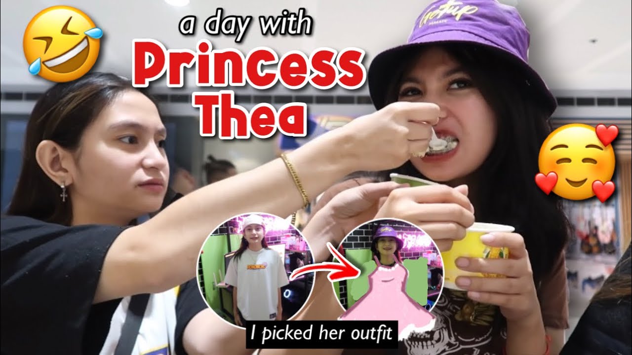 A DAY WITH PRINCESS THEA (BARDAGULAN HAHAHA) | Shaina Denniz