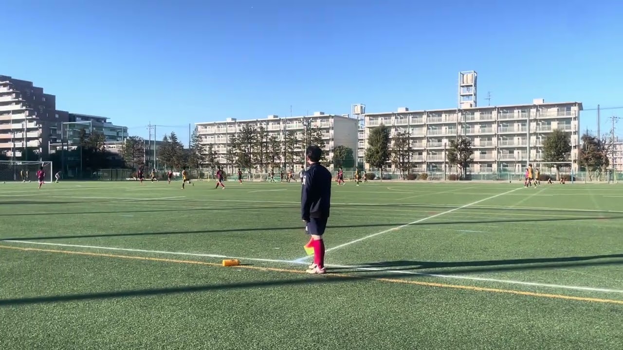 練習試合 vs明学東村山 1／12月曜日②