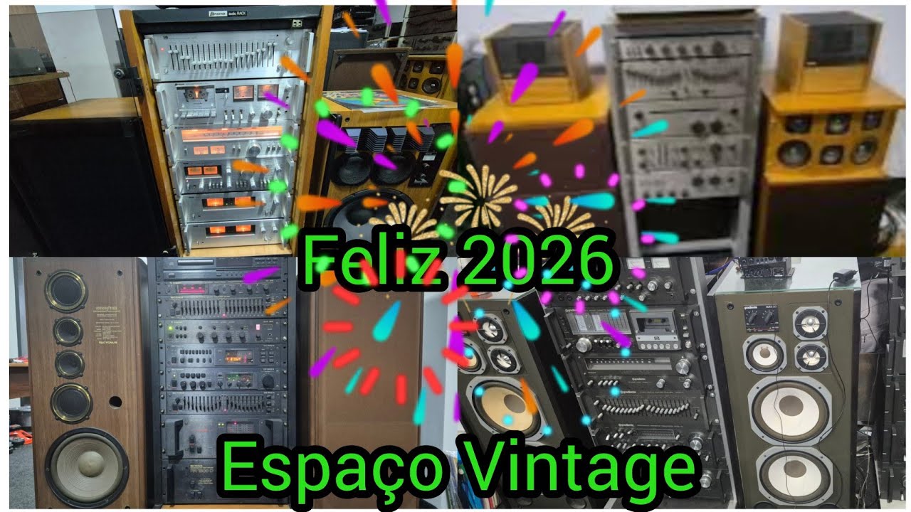 Retrospectiva 2025 do Espaço Vintage/ Polyvox, gradiente