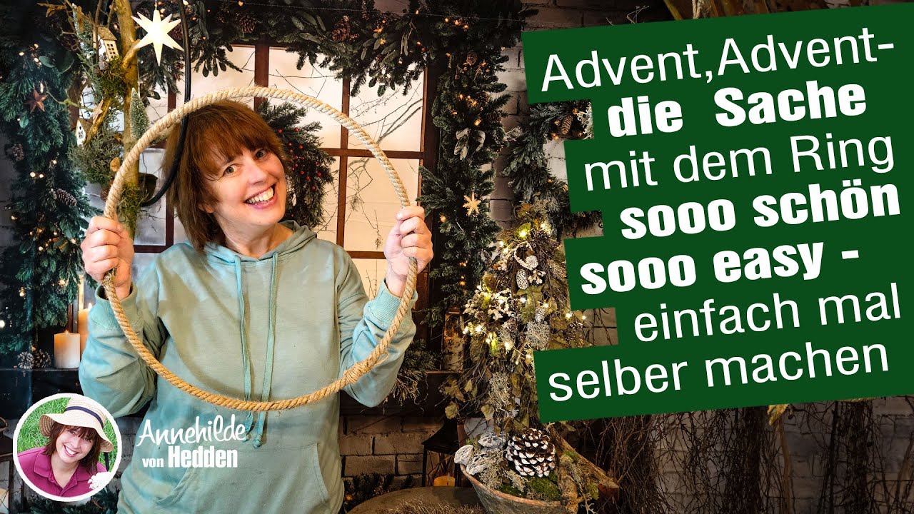 Advent Deko, der Kalender zeigt schon Weihnachten.Sch&ouml;ne Fensterdekoration einfach selber machen.