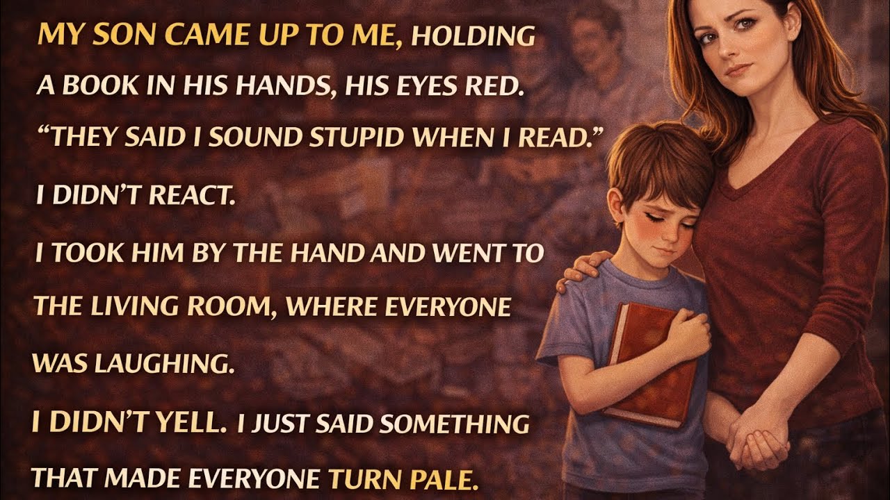 My Son Came Up To Me, Holding A Book In His Hands, His Eyes Red.“They Said I Sound Stupid When 