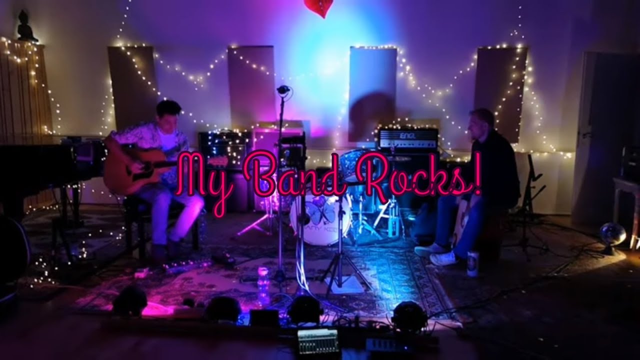 MY BAND ROCKS! (Behind the Scenes) watch them play some cool tunes at the rehearsal (Cole Clark)