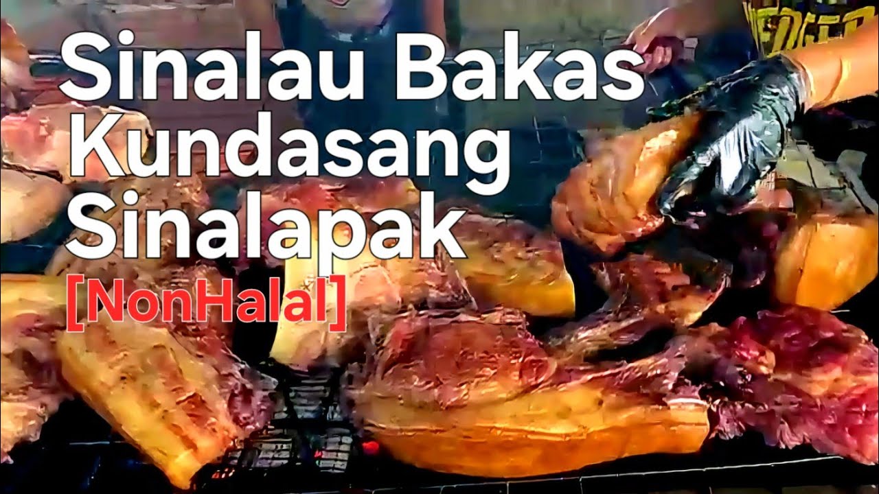 Kundasang Sabah Sinalau Bakas [NonHalal]👍Vogok Sinalapak🤩The famous smoked pork😋MUST TRY Gais😅