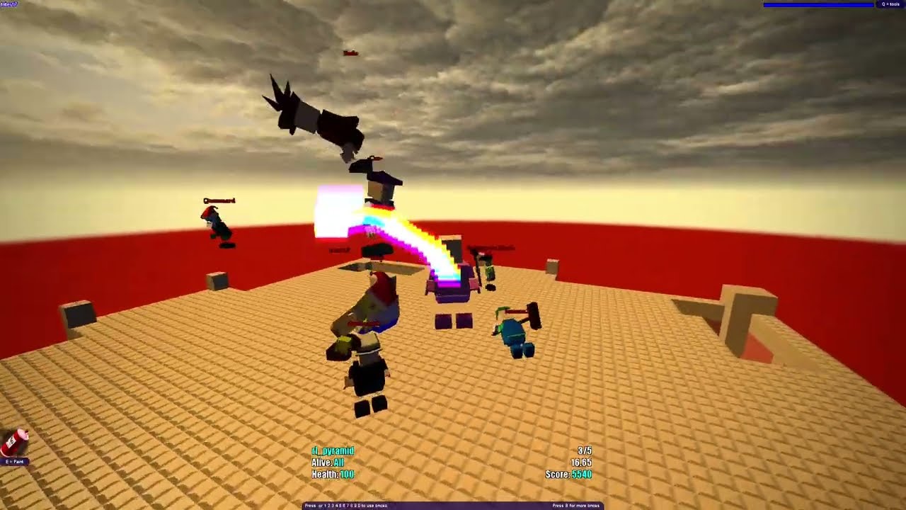 Blockland Rising Lava Broom Survival Deathmatch