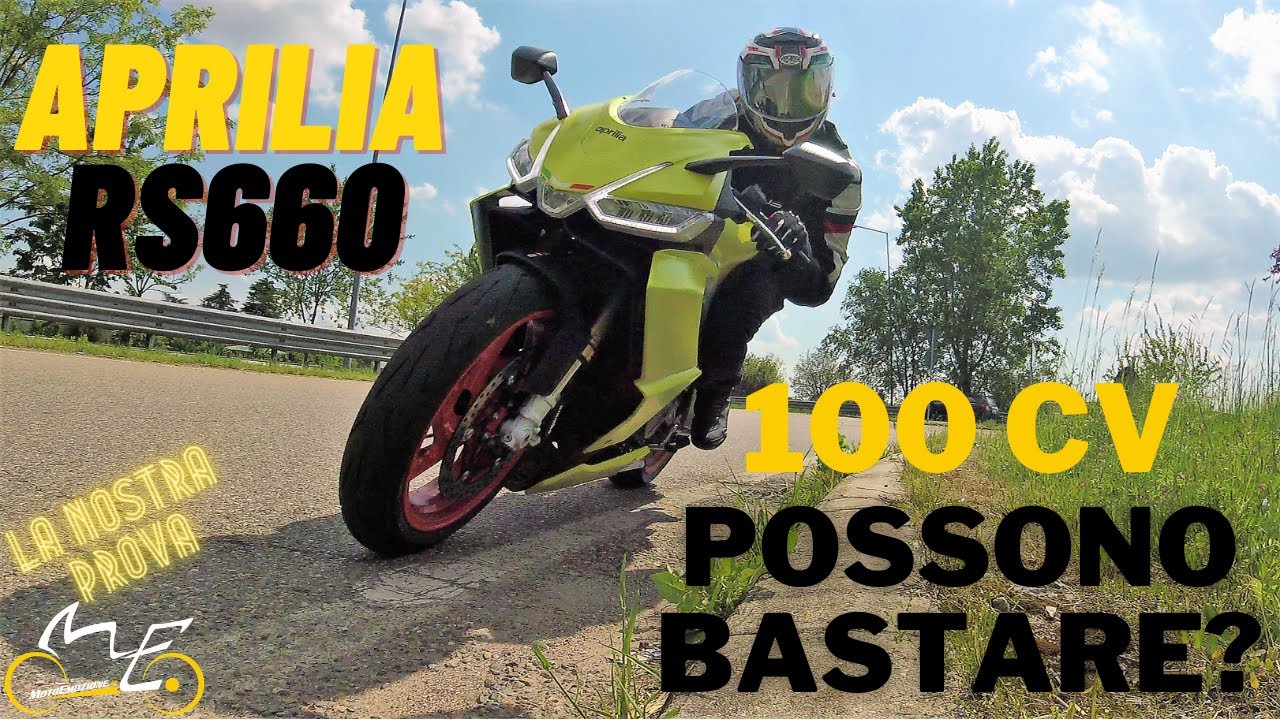 Aprilia RS660. 100 Cavalli possono bastare?