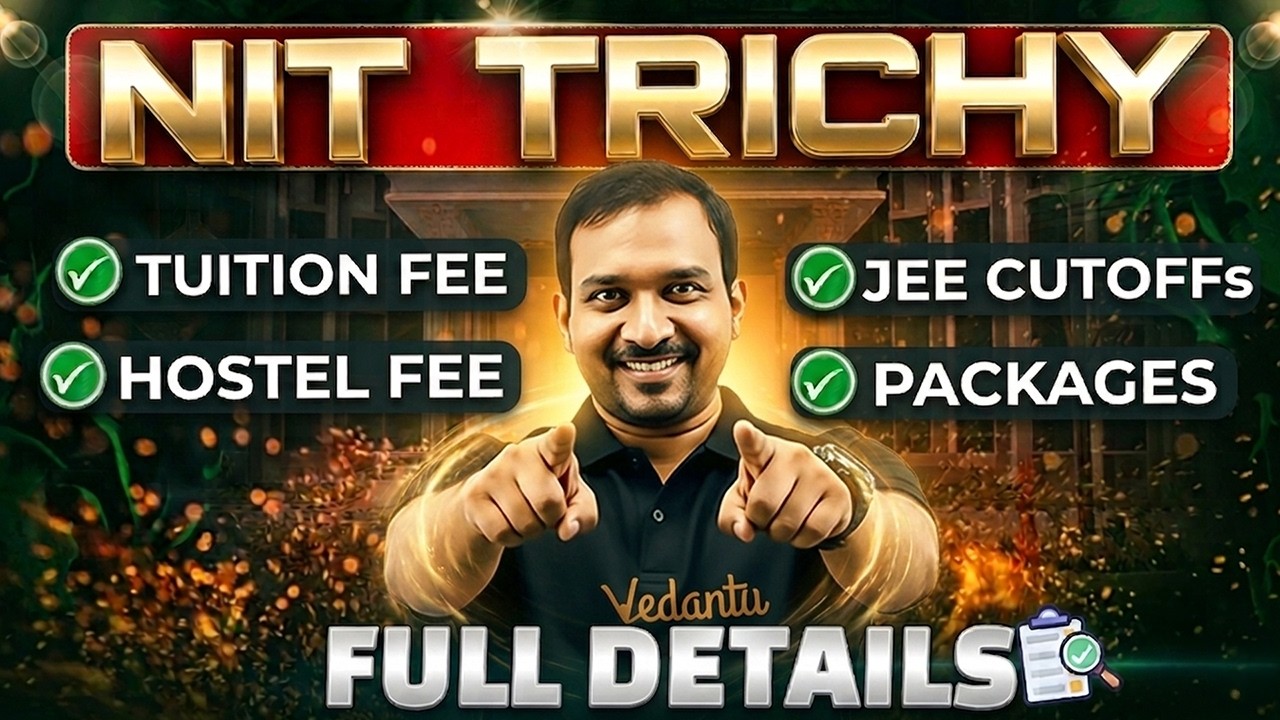 NIT Trichy Complete Guide| Admission, Fee, Placements,Campus,JEE Cutoffs | AP & TS Telugu| Kiran Sir