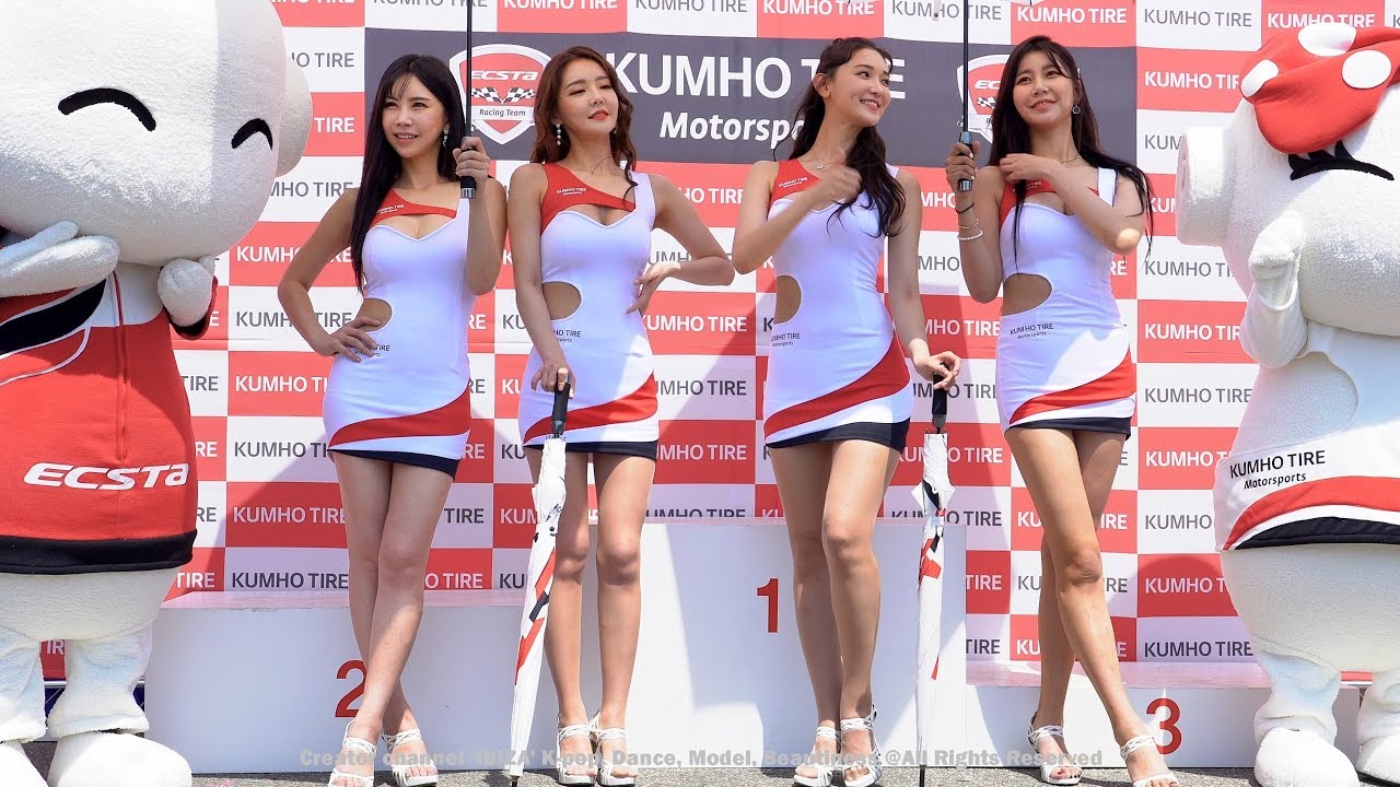 4K 레이싱모델 Model '이다령, 유진,  문가경, 반지희' 슈퍼레이스 190526 @직캠 by IBIZA