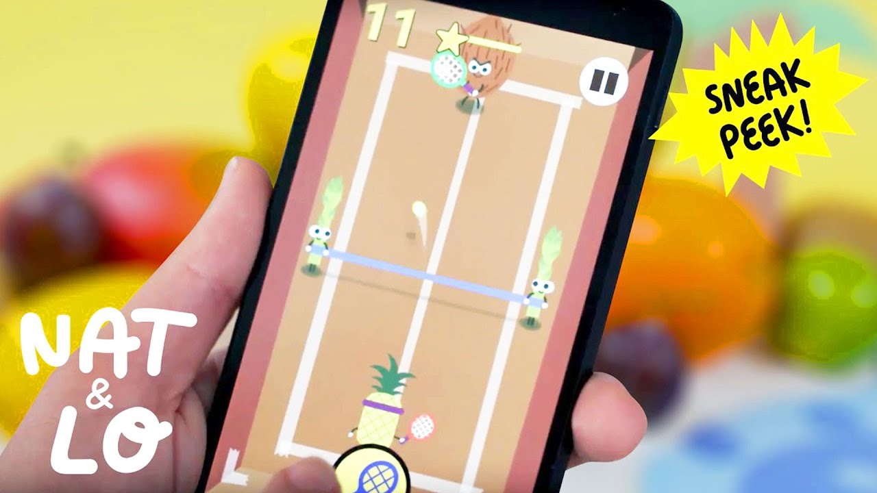 Nat & Lo: Doodle Fruit Games Sneak Peek