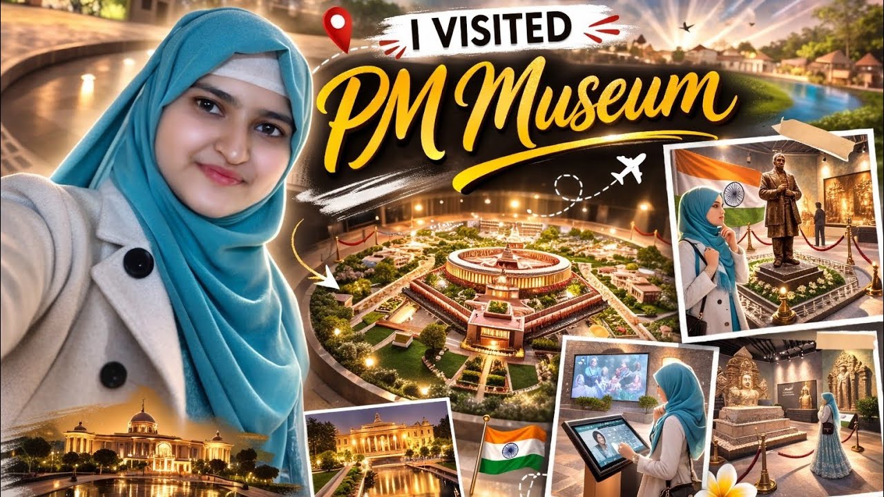 VISITING IN PM MUSEUM DELHI ♥️||#vlog 
