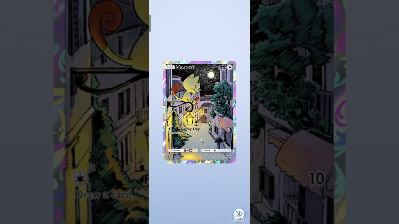 Pokemon TCG android My first 10 pull 