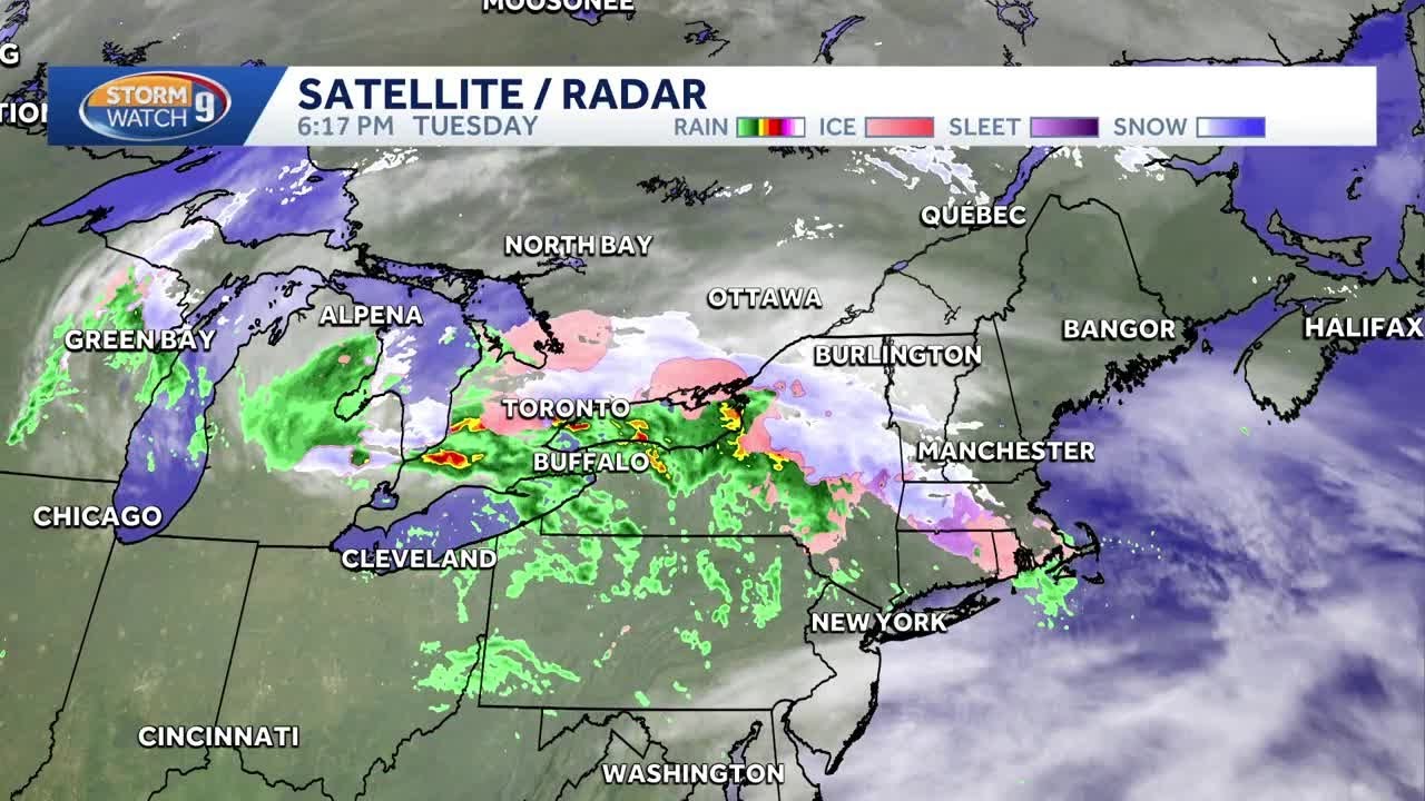 Video: Wintry mix, freezing rain could make for slippery morning commute