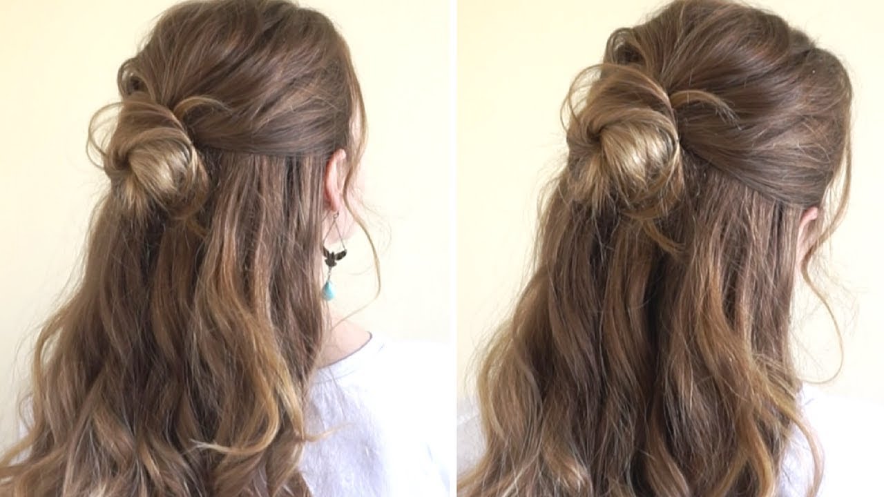 Half Up Half Down Bun