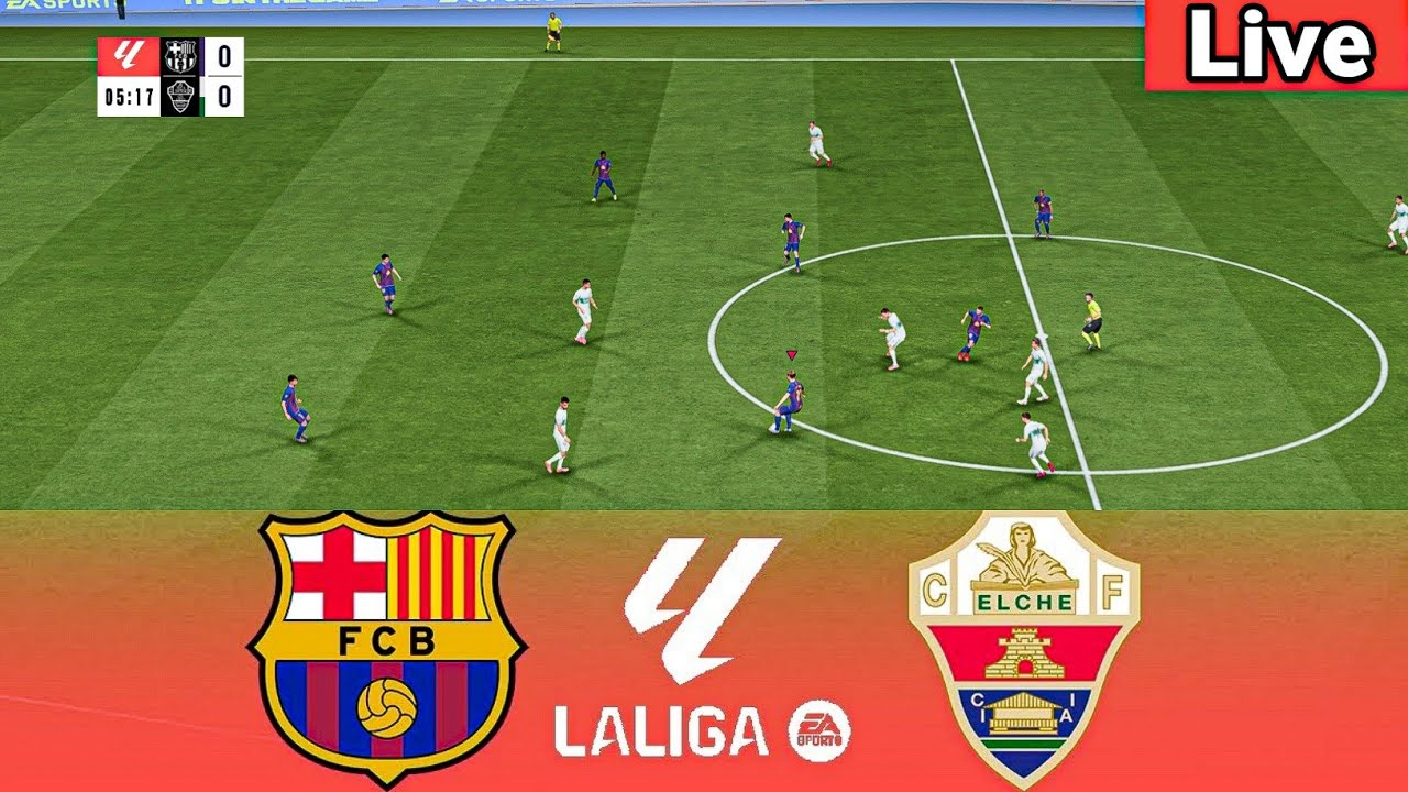 Elche vs. Barcelona | LALIGA EA Sports 2026 | Full Match Simulation FC 26 