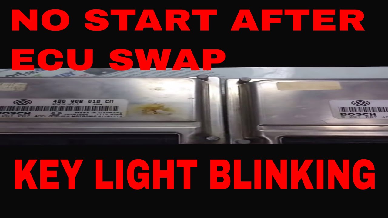 VW Audi ecu programing security immobilizer key programing after ecu swap