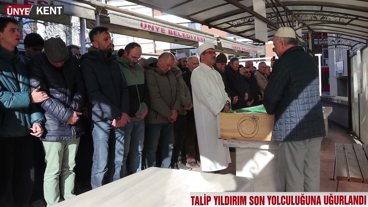 TALİP YILDIRIM SON YOLCULUĞUNA UĞURLANDI
