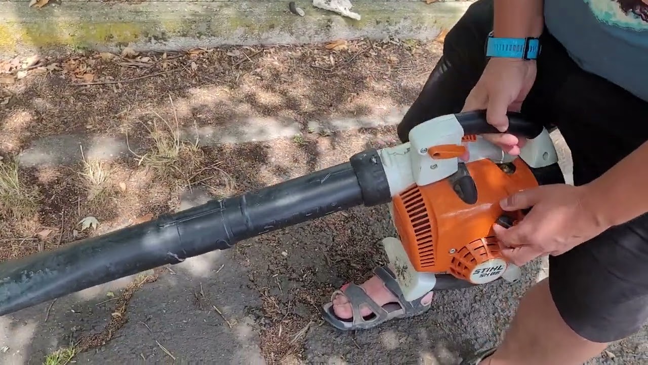 STIHL SH 86 Vacuum Shredders: First trying...