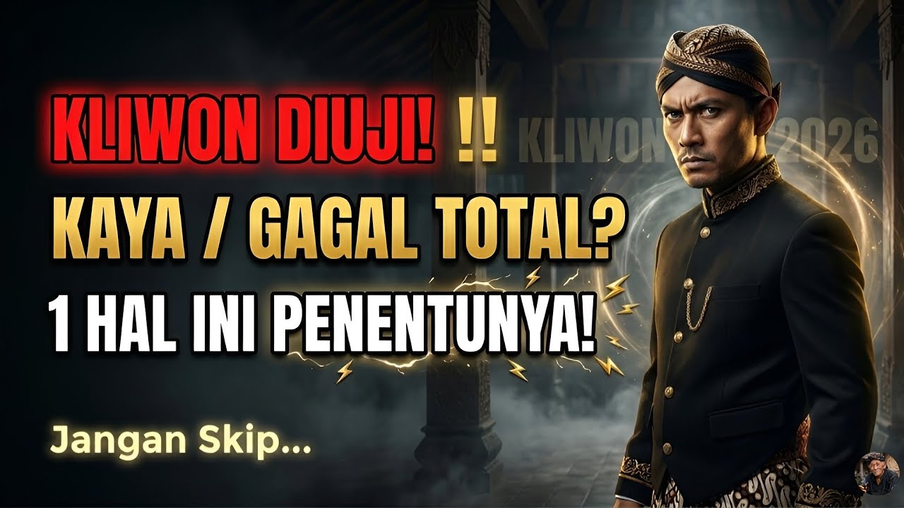 KLIWON DIUJI‼️ 2026 Jadi Kaya atau Gagal Total? 1 HAL INI Penentunya!