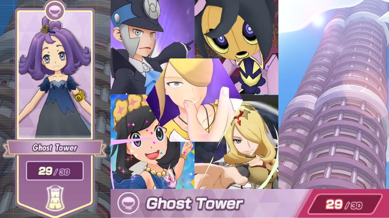 Pasio Towers Ep5 Prologue - Ghost Tower Floor 27-29 [Pokemon Masters EX]