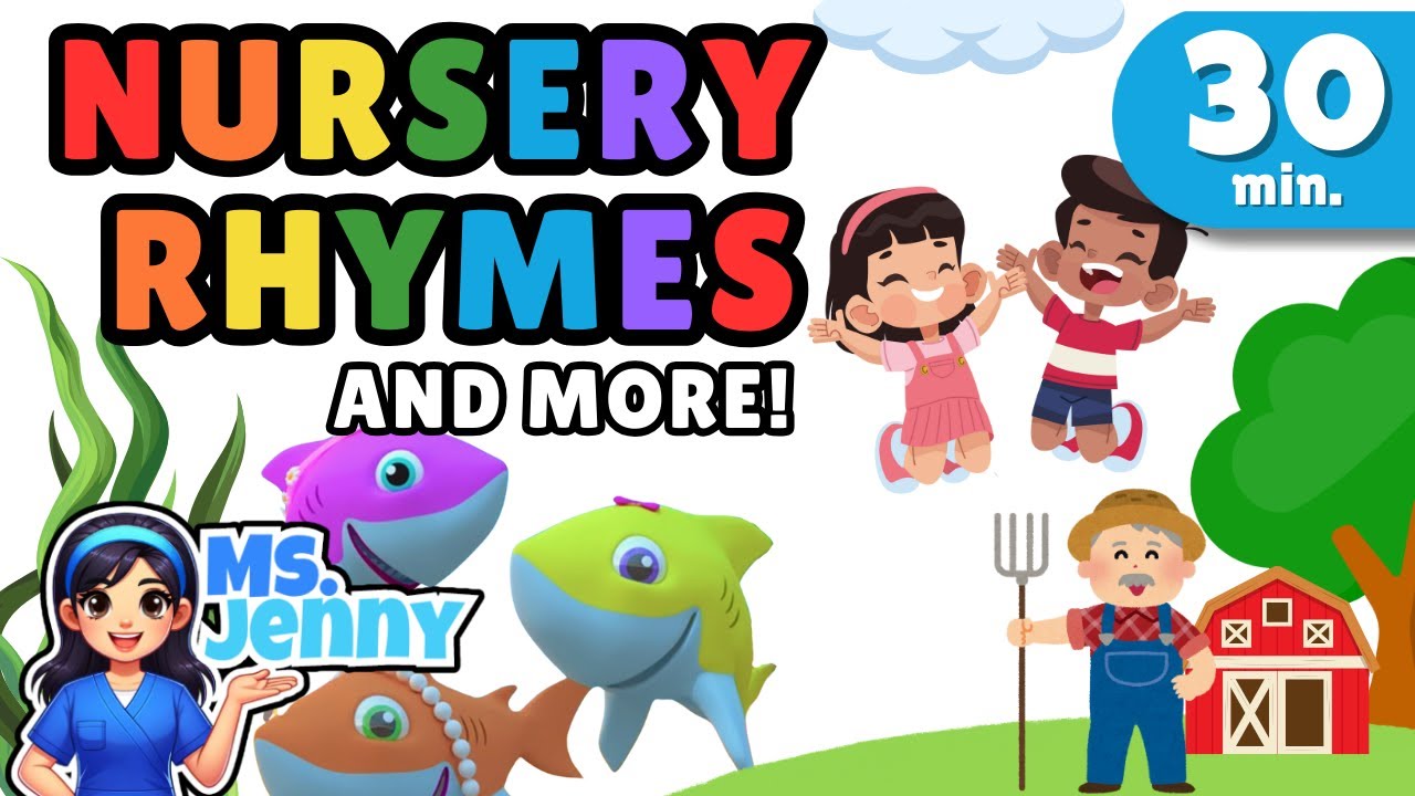 Nursery Rhymes Songs for Kids | Preschool 🎶 | Educational Video for Kids | Ms. Jenny | Fun Music