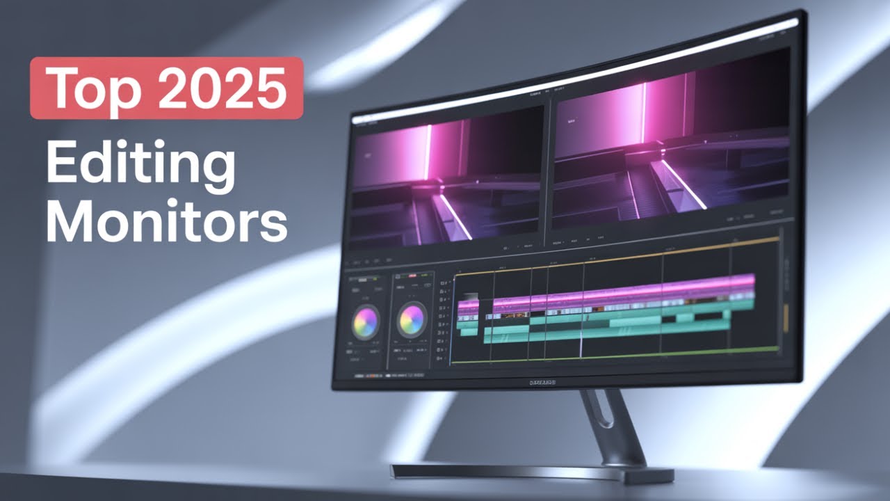5 Best Monitors For Video Editing In 2025