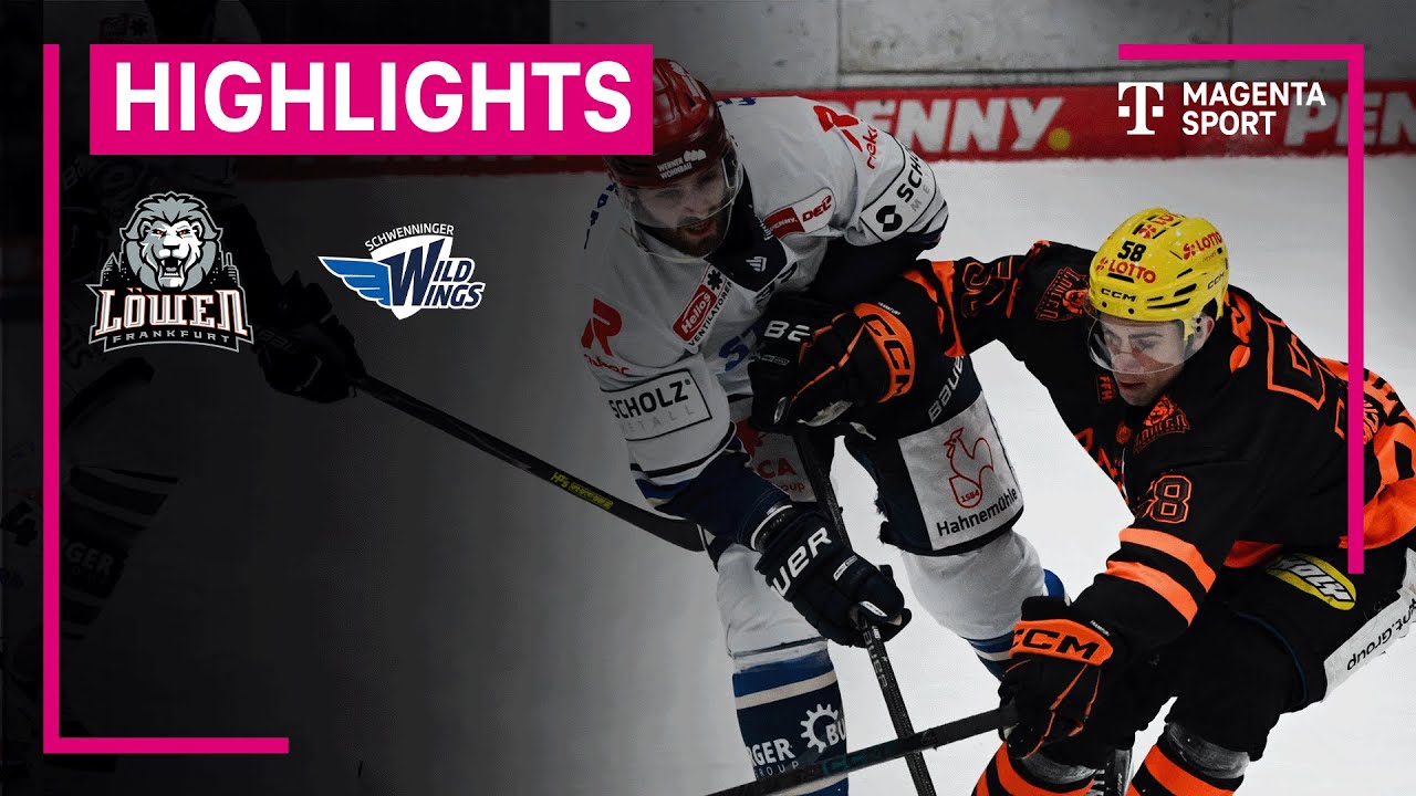 L&ouml;wen Frankfurt - Schwenninger Wild Wings | PENNY DEL | MAGENTA SPORT