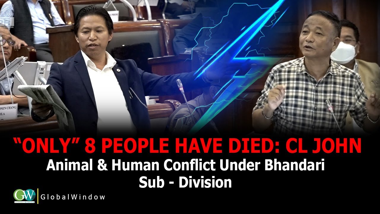:“ONLY” 8 PEOPLE HAVE DIED: CL JOHN; ANIMAL & HUMAN CONFLICT UNDER BHANDARI SUB - DIVISION