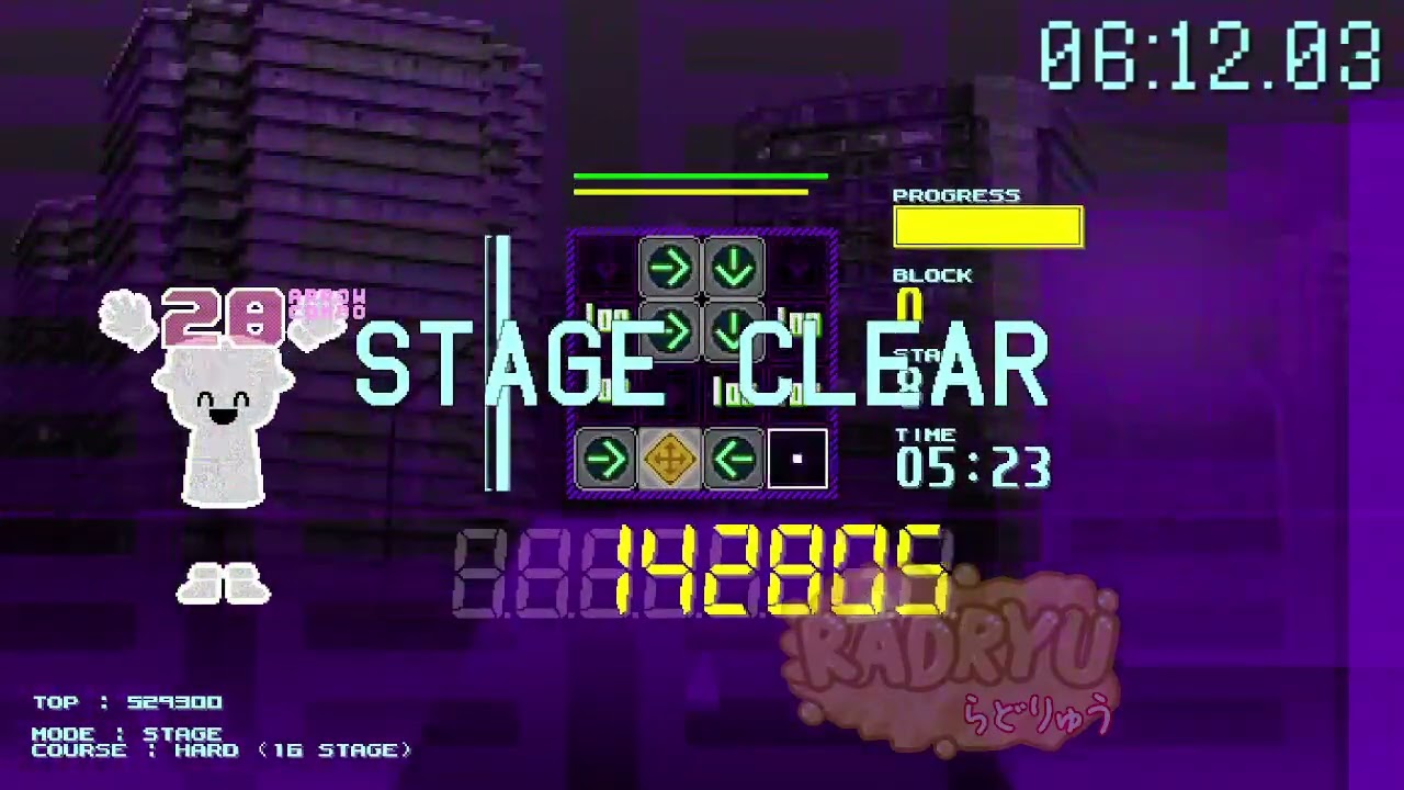 シンゴウブレイカ ステージクリア ハードモード 13:27 (15:01)