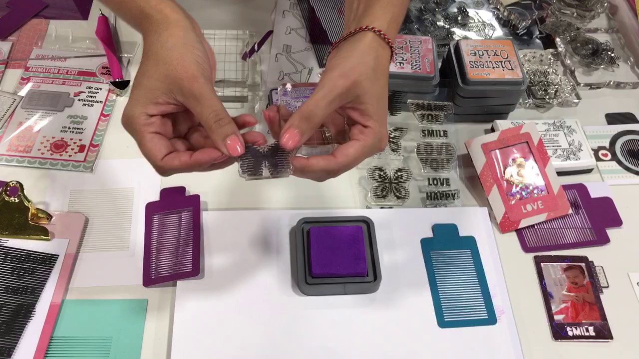 Die cut you own Animation Grid | Animation Stamps and Dies | Uchi's Design