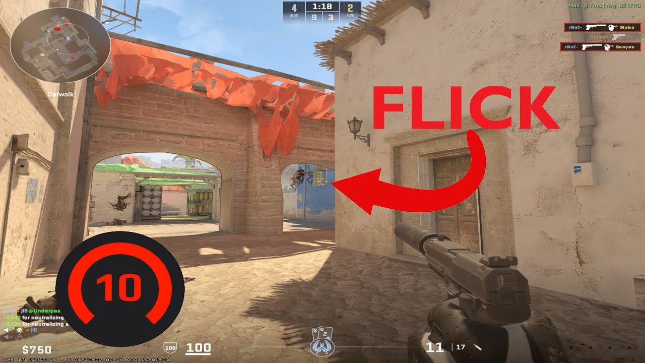 SMURFING ON FACEIT LEVEL 10