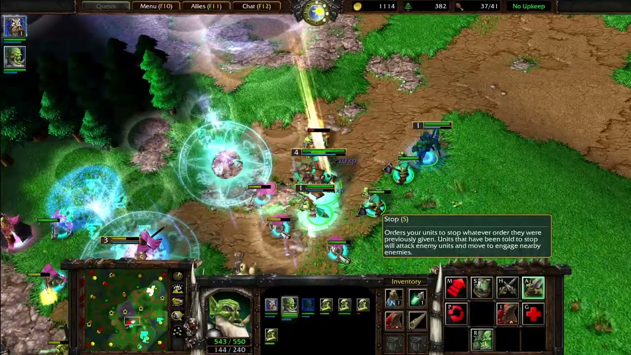 Warcraft 3 - KWO - 30 thousand extra gold