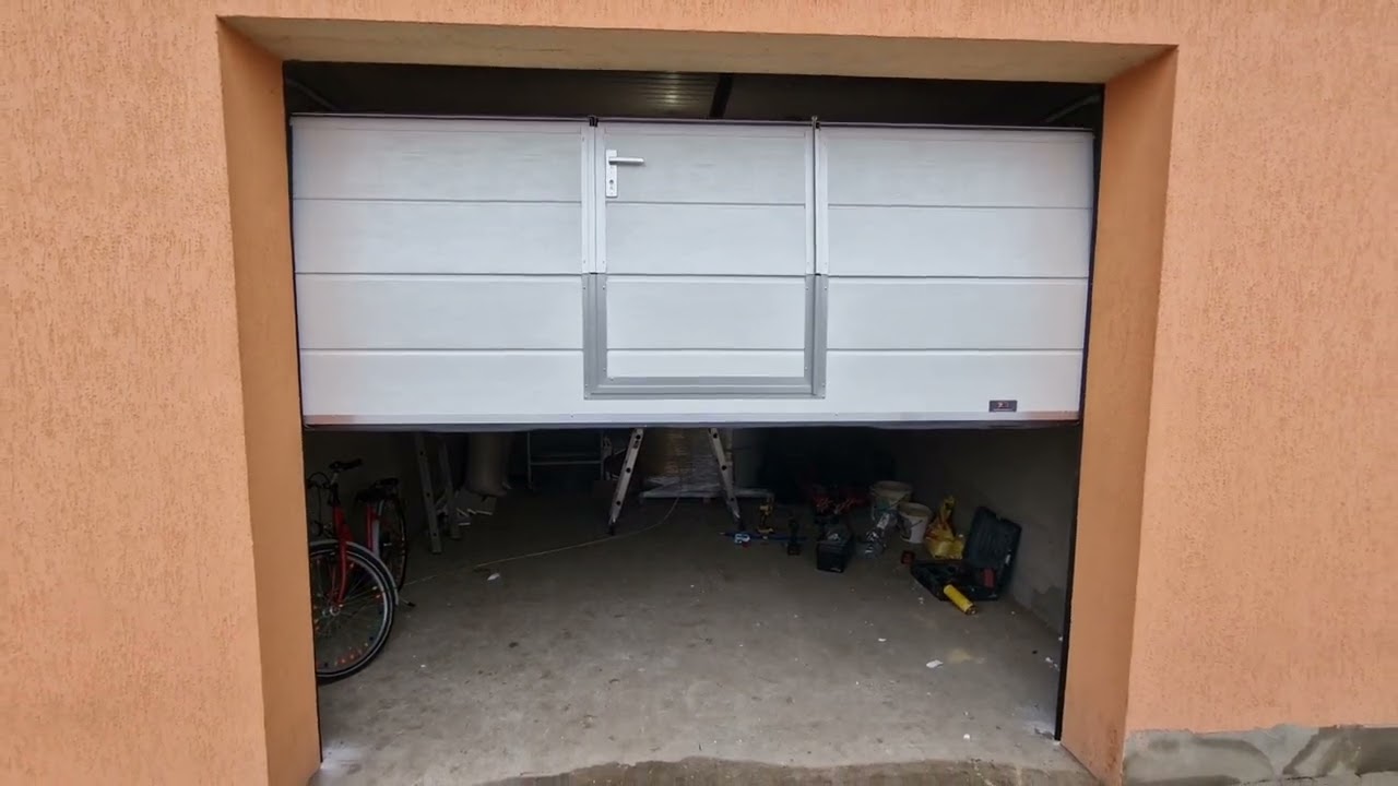 Montaj ușa de garaj automata! 