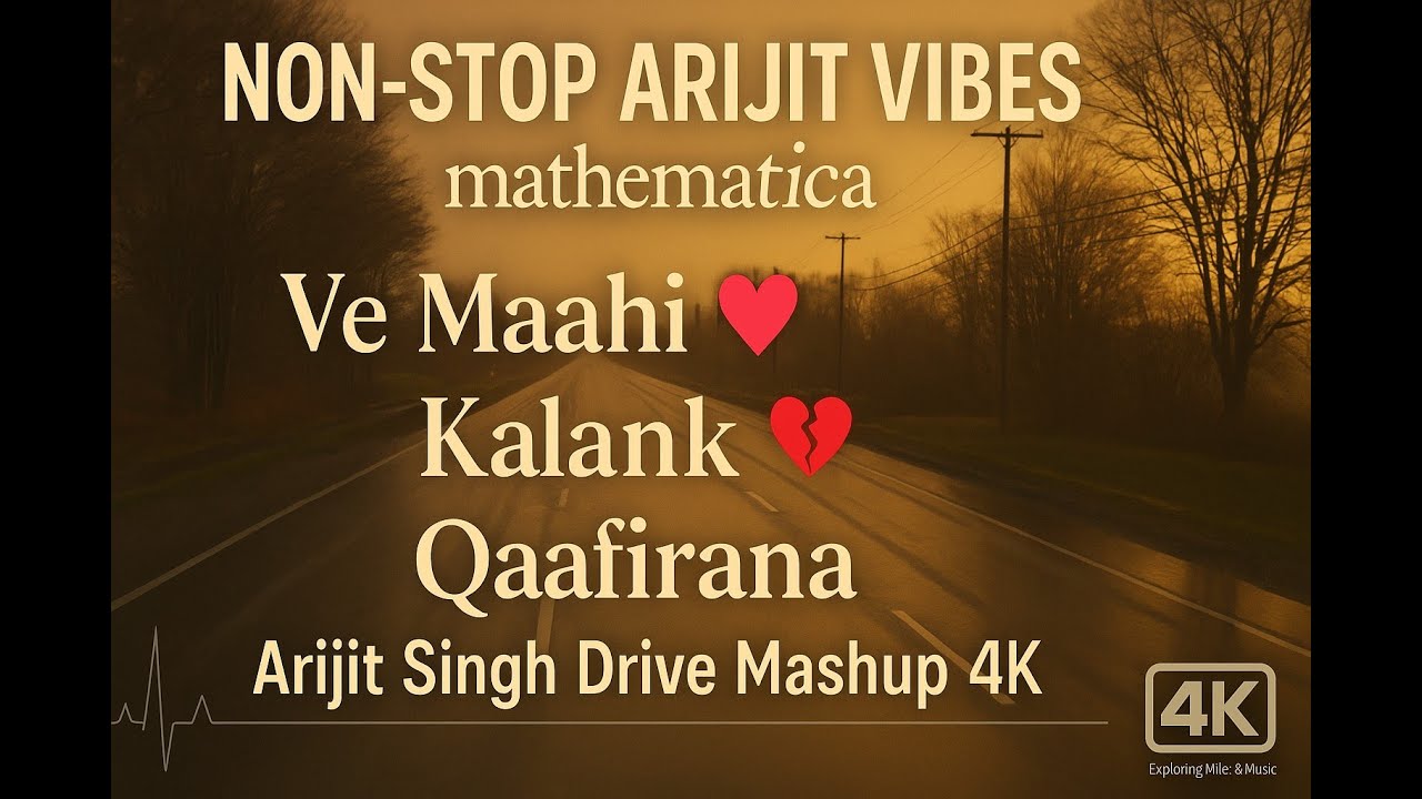 Arijit Singh Non-Stop Love Mashup | Emotional Roadtrip in Ertiga | Bollywood Romantic Drive Songs 4K
