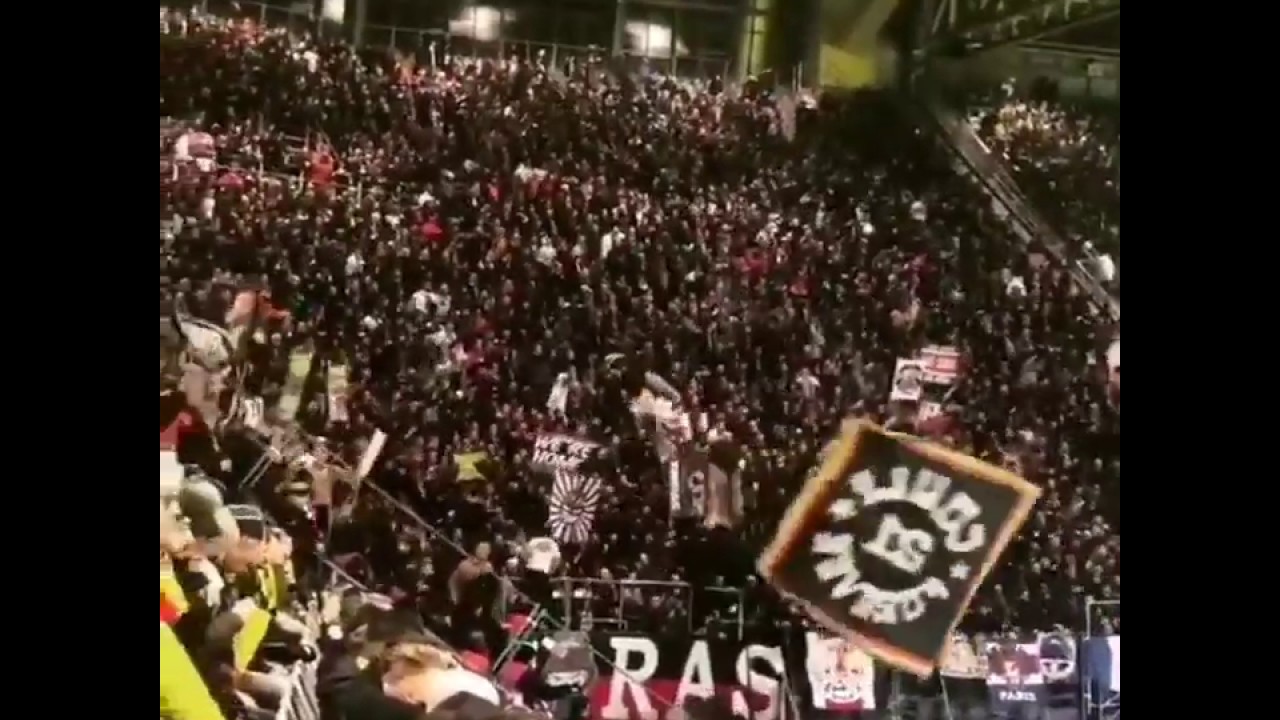 LES ULTRAS DU PSG EN FEUX À DORTMUND