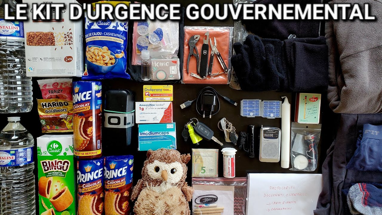 Le Kit d'Urgence 72h du Gouvernement Français : Contenu du Sac d'évacuation Officiel