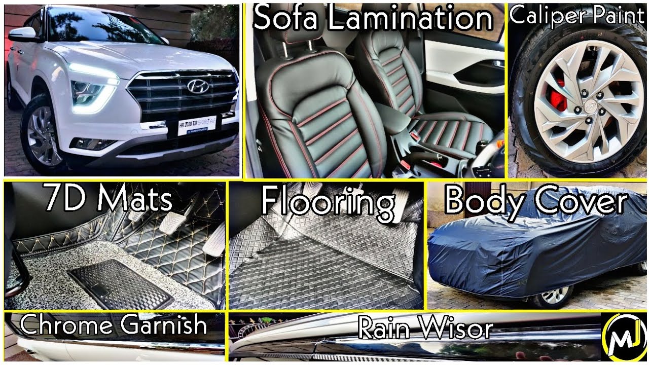 2020 Creta SX Modification | Sofa Lamination Seat Covers | Flooring | Mechanical Jugadu