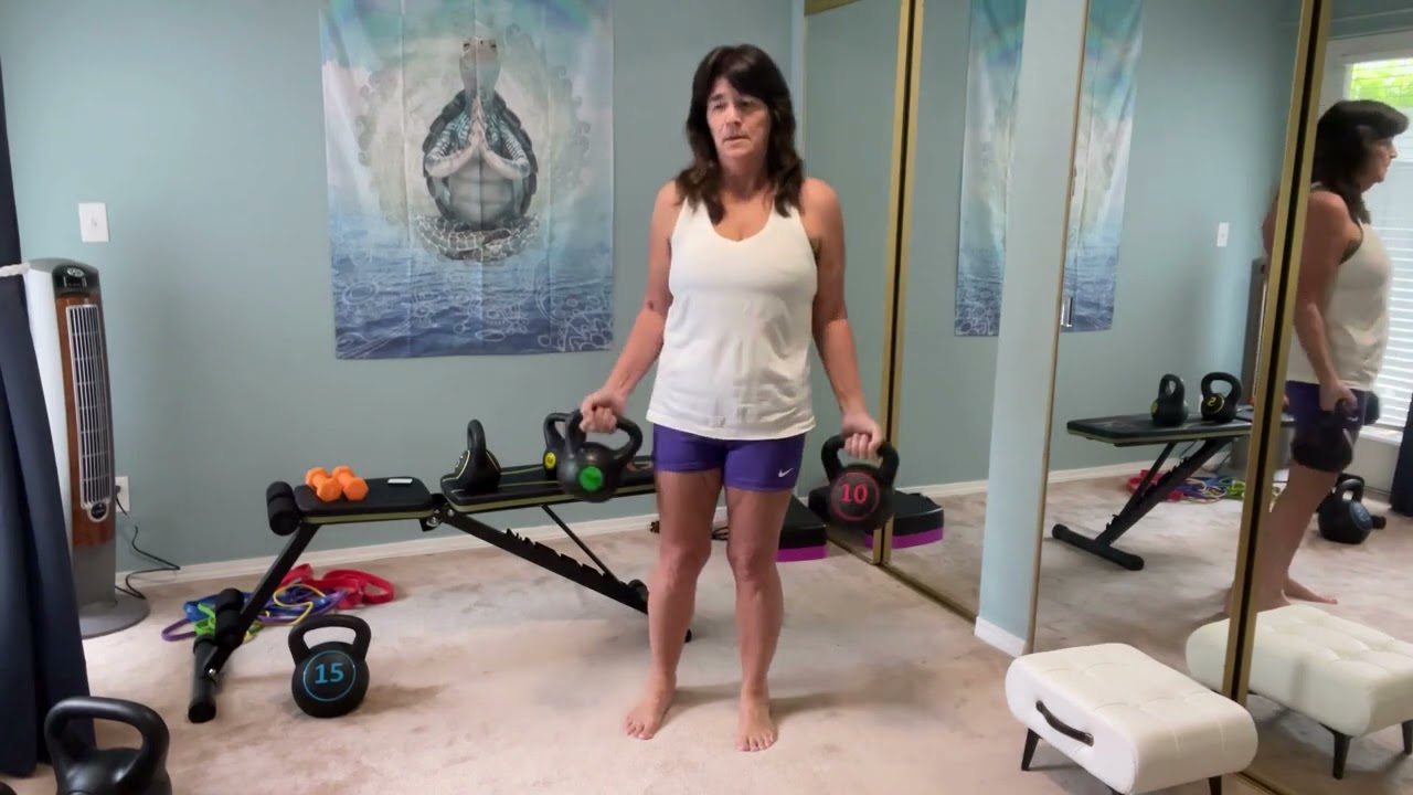 12 Minute Upper Body Workout with Kettlebells | Quick At-Home Strength