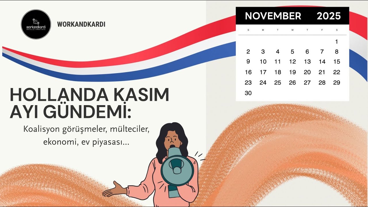 Hollanda Kasım ayı gündemi: Koalisyon görüşmeler, mülteciler, ekonomi, ev piyasası...