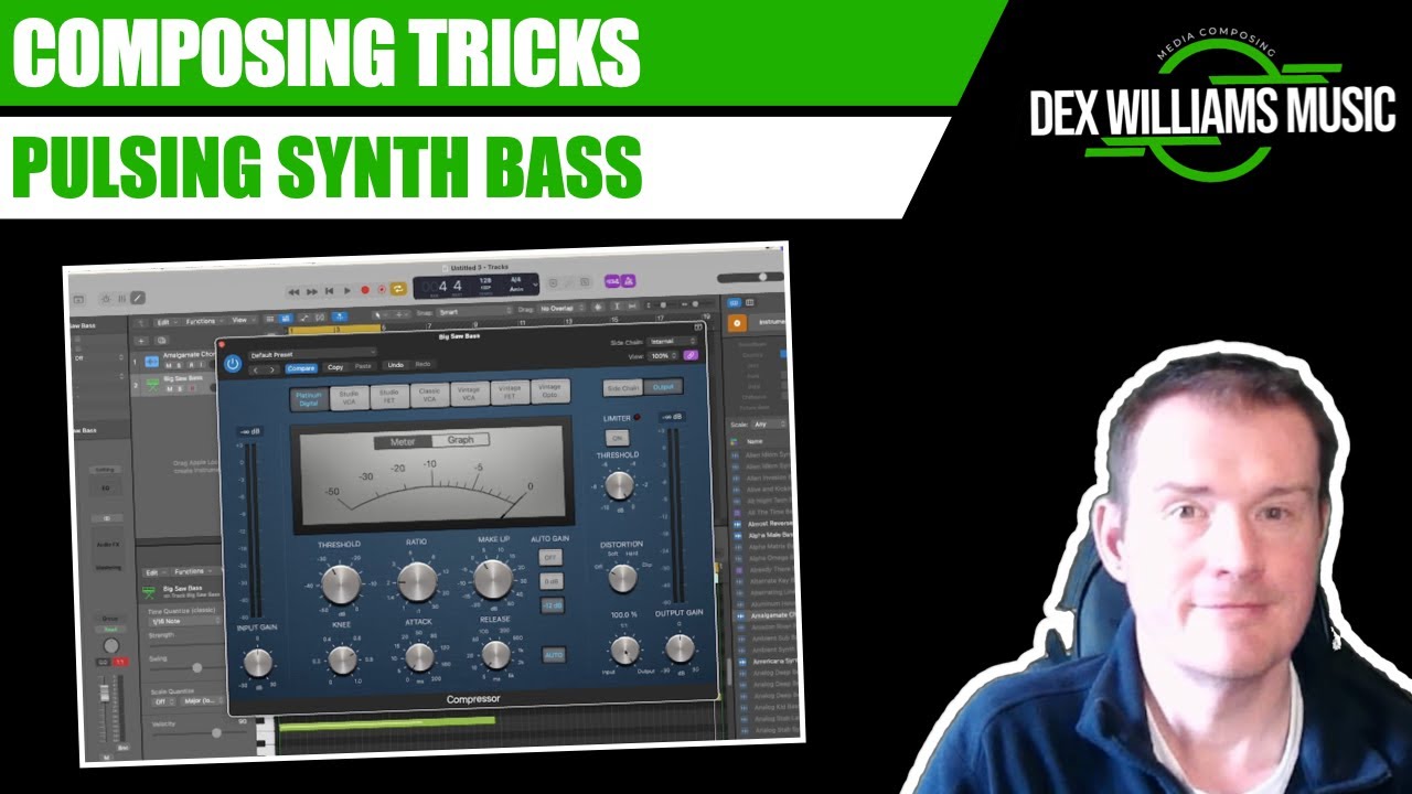 Create PULSING SYNTH BASS for your music - Composing Tricks