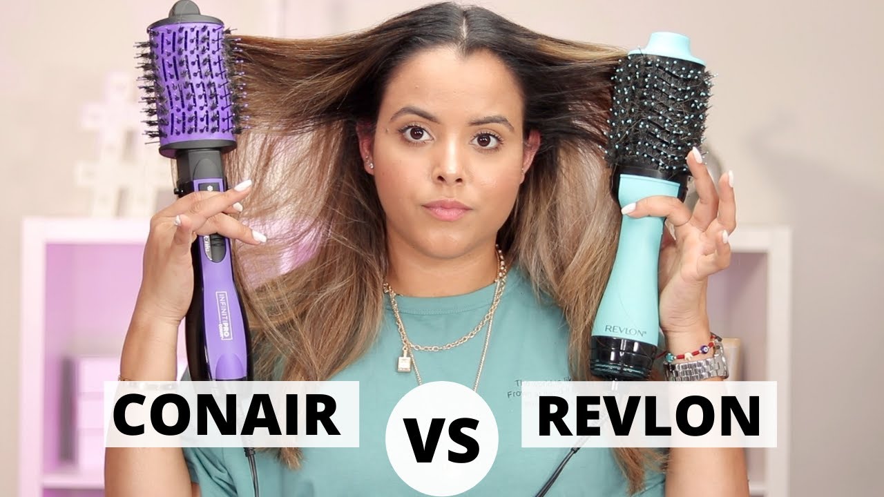 REVLON ONE STEP HAIR DRYER VS CONAIR INFINITY PRO