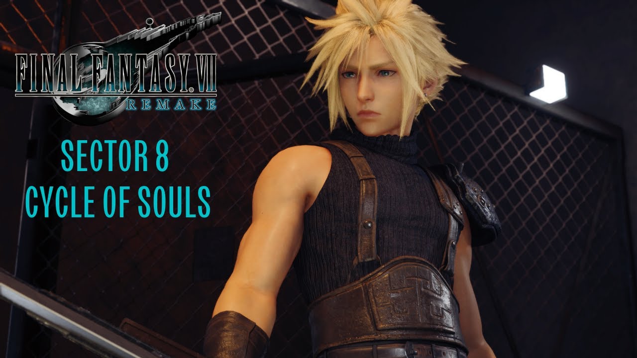 Final Fantasy 7 Remake | Sector 8 | Music & Ambience ASMR