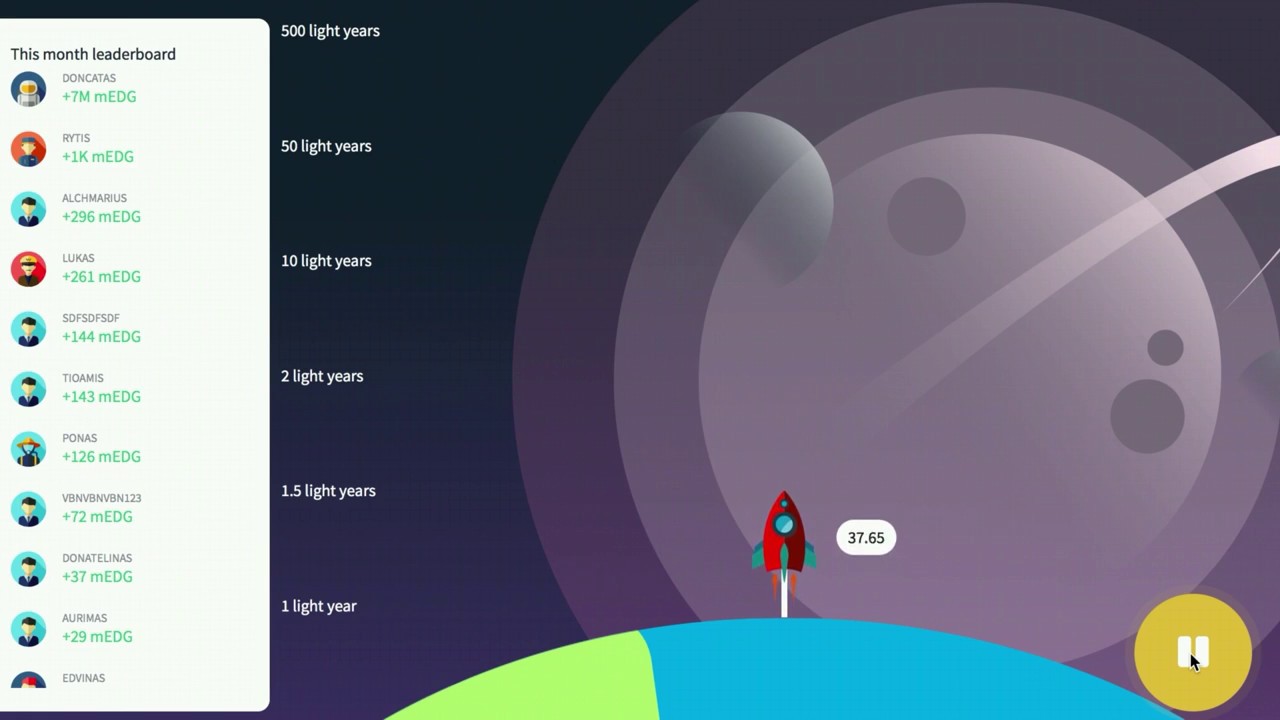 New blockchain game Save The Rocket by Hothead.io